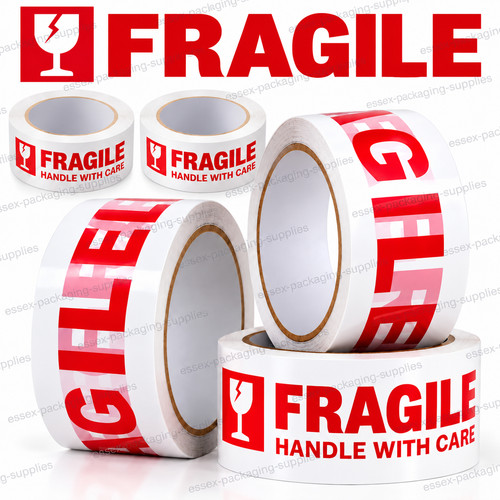Nastro pacchi fragile stampato - nastro,