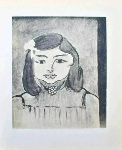 Henri matisse ragazza con - matisse:,