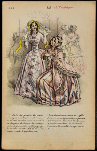 1900ca moda anni 1848 - di,