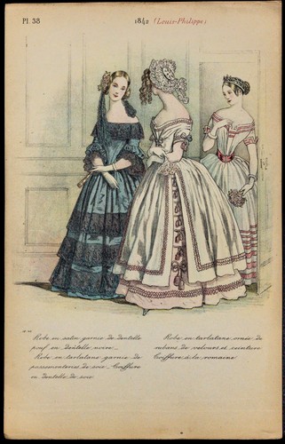 1900ca moda anni 1842 - moda,