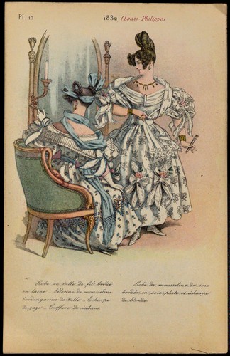 1900ca moda 1832 abiti - -,